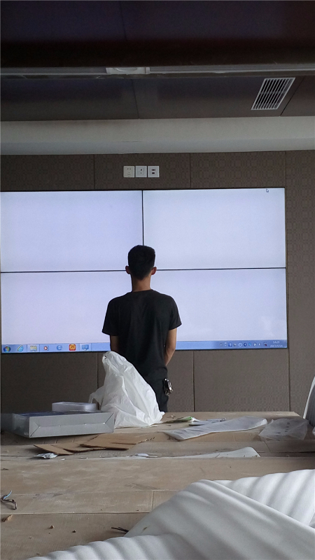 會(huì)議拼接屏安裝