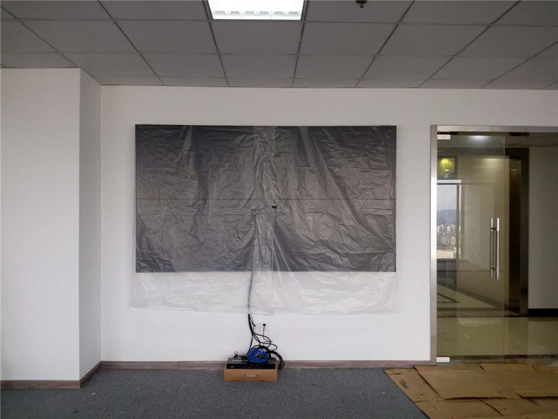 拼接屏施工現場