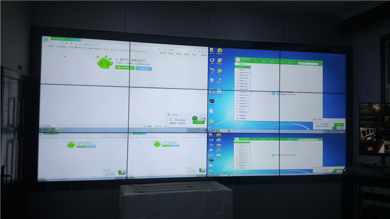 謝村碼頭監控屏