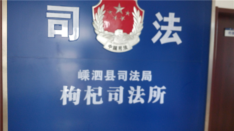 嵊泗枸杞司法所會議顯示屏